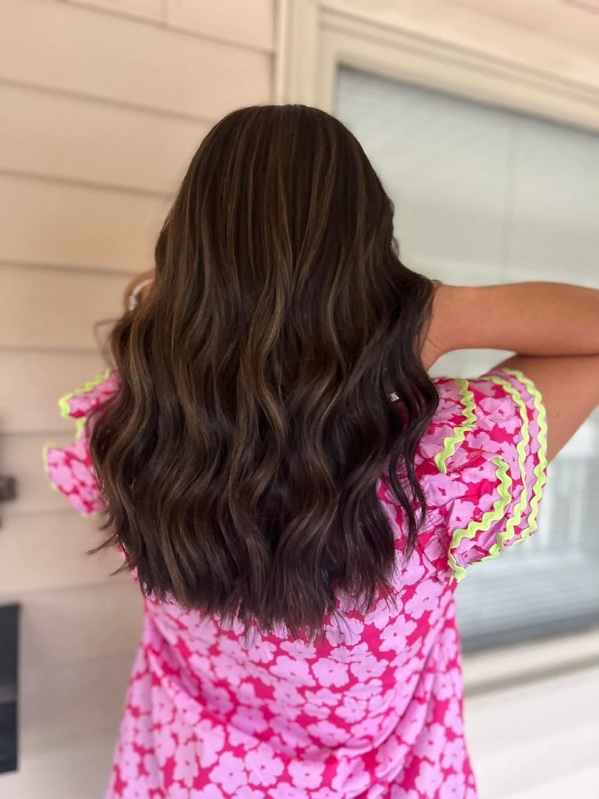 Rich brunette with subtle lived-in dimension